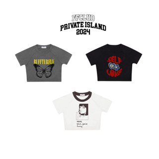  Áo croptop nữ GRAPHIC TOP cotton co giãn 