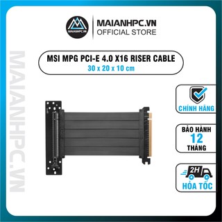 Cáp msi mpg pci-e 4.0 x16 riser cable chính hãng msi