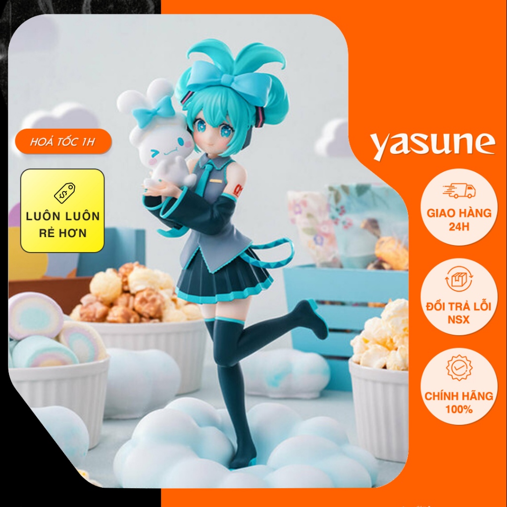 Cinnamoroll - Piapro Characters - Hatsune Miku - Hatsune Miku x Cinnamoroll - Luminasta (SEGA) Mô hình figure
