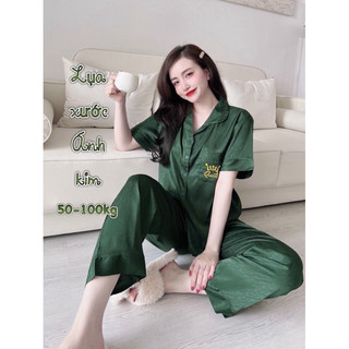 Đồ bộ Gấm Bigsize cao cấp sang trọng chất dày dặn