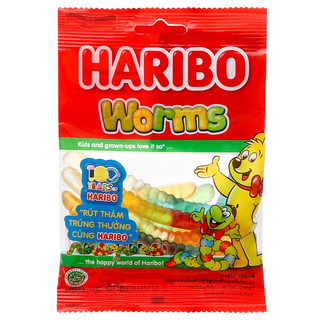 Kẹo dẻo Worms hiệu haribo 80g