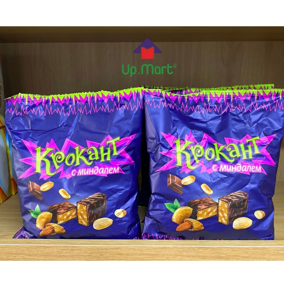 ✈️ Kẹo tím Krokant chocolat hạt nghiền Nga 500gr