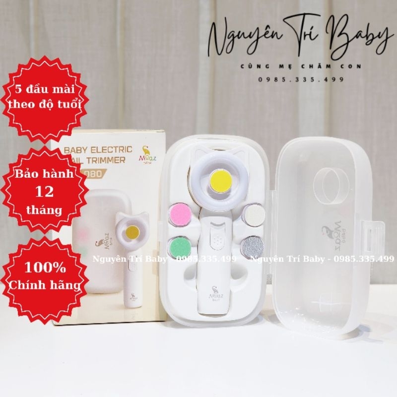 Máy mài dũa móng cho bé và mẹ chính hãng Moaz bebe MB015