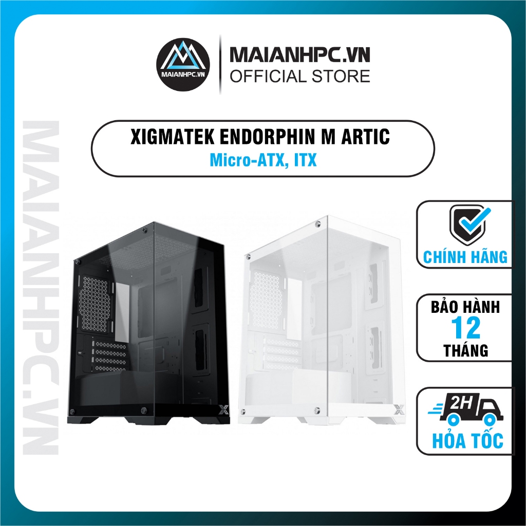 Vỏ case XIGMATEK ENDORPHIN M ARTIC GAMING M-ATX