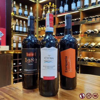  Combo Thưởng vang combo 3 chai vang nhập khẩu Pháp Ý Tây Ban Nha giá siêu hấp dẫn - Wine Wander 