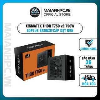 Nguồn máy tính thor t750 750w v2 / thor t850m v2 850w / 80 plus broze hàng chính hãng