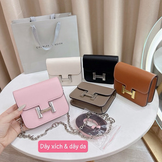 Túi chữ H size mini 13cm kèm 2 dây