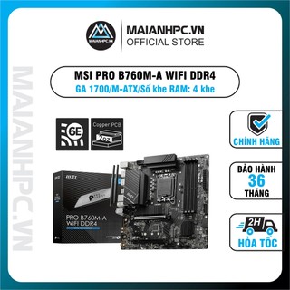 Mainboard msi pro b760m-a wifi / b660m-a ddr4 wifi