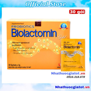 Men tiêu hoá biolactomin gold probiotics kích thích tiêu hóa, cân bằng vi sinh đường ruột
