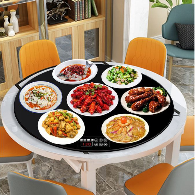 MÂM ĐIỆN HÂM NÓNG THỨC ĂN & BẾP LẨU Ở TRUNG TÂM BẾP ĐƯỜNG KÍNH LỚN 80CM