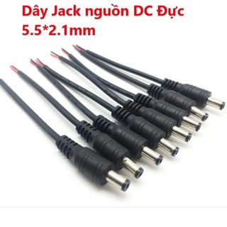 giắc nguồn dc 5.5×2.1 đực và cái