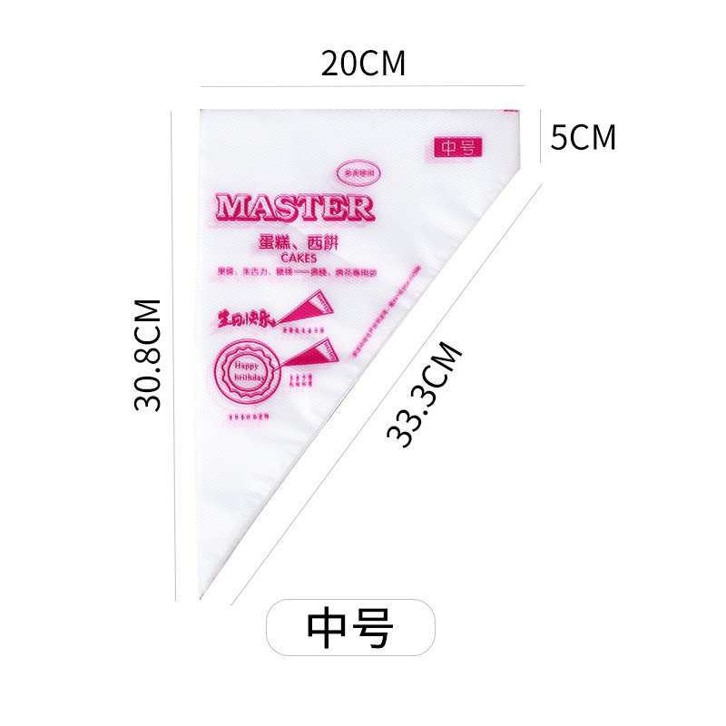Túi bắt kem Master size NHỎ - Tập 100 chiếc