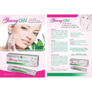 ✅[CHÍNH HÃNG] Young GSV làm mờ sẹo, giảm thâm