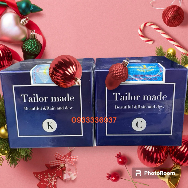 Bộ kem nám Tailor Made K - C Miga xanh dương Hồng Kông)