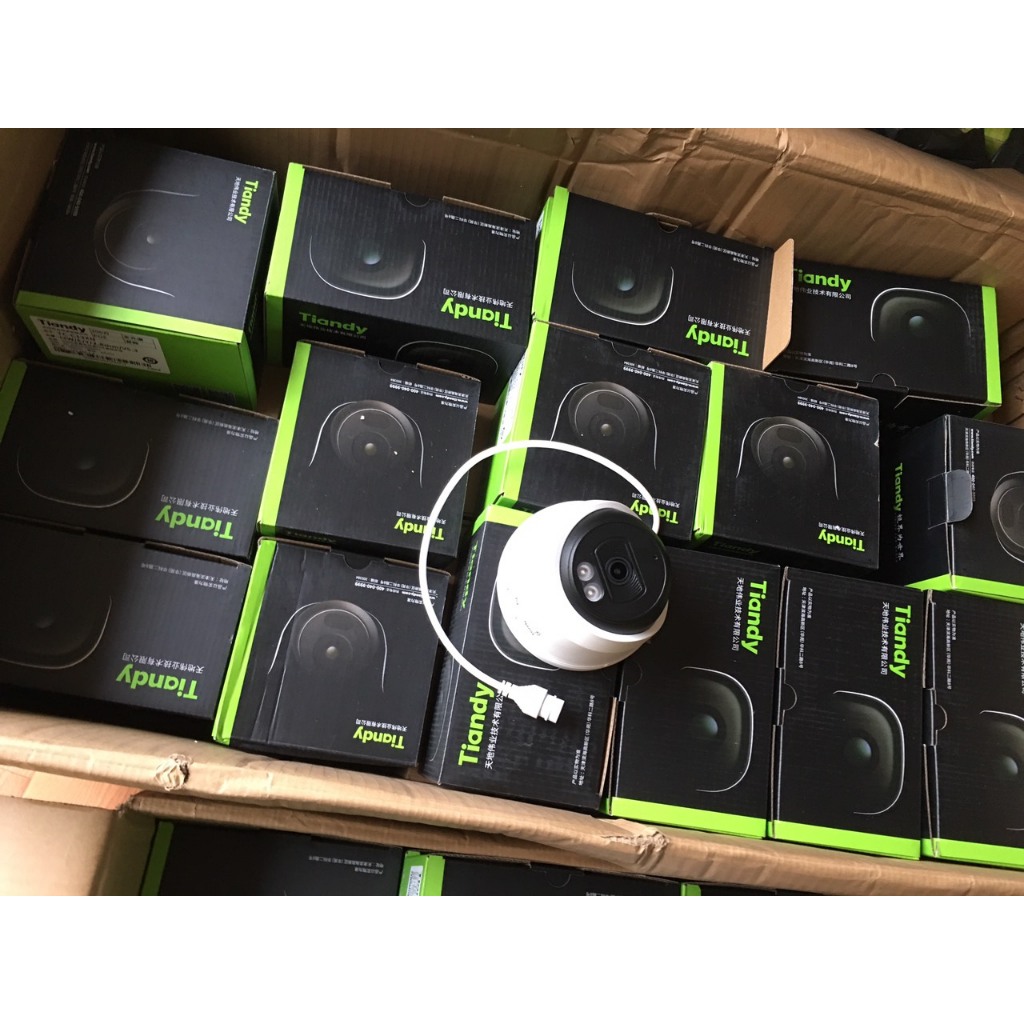 Camera Dome Tiandy TC-C13XN 3.0MP - Có MIC, Có PoE, Có LED Màu Đêm và Hồng Ngoại