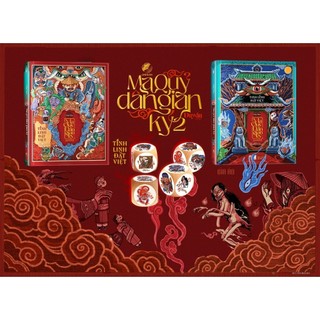 Sách - Ma Quỷ Dân Gian Ký Tập 2 ( BẢN ĐẶC BIỆT Tặng Bookmark + Bìa Áo Kèm Xúc Xắc)