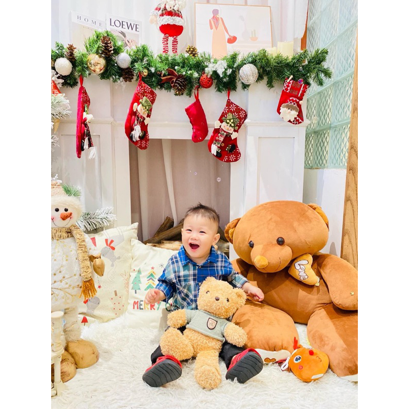 Áo sơ mi cho bé HM auth