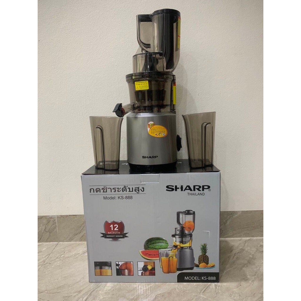 Máy ép chậm ks888, máy ép chậm sharp ks-888