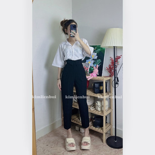 [Mã 39] Quần Tây Gập Đai Form 9 Tấc