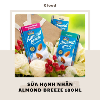 Almond breeze sữa hạnh nhân lốc 3 hộp 180ml