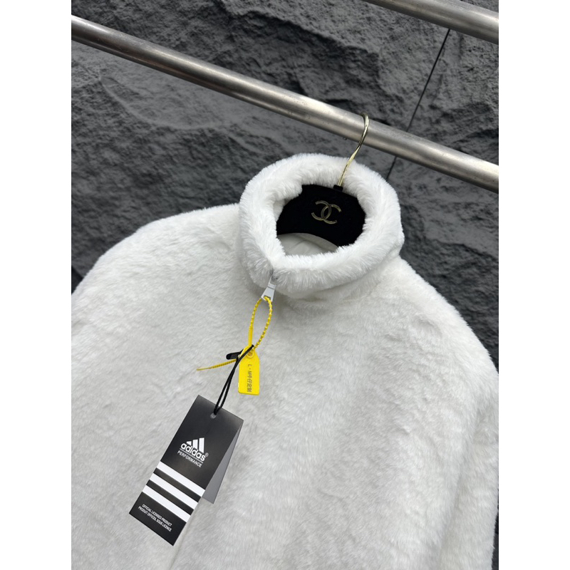 🔥Hot🔥 Áo Khoác Lông Cừu Adidas Mẫu Mới Đủ Tem Mác siêu ấm form rộngThời Trang Mùa Đông Lông cừu Hot trend