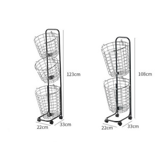 Giỏ Đựng Quần Áo 3 Tầng