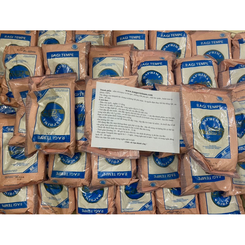 Men Tempeh nhập khẩu INDONESIA