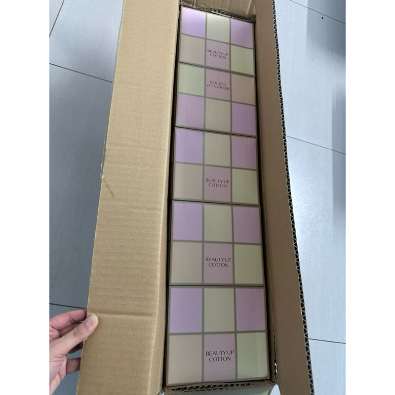 Bông tẩy trang Shisei.do Beauty up cotton