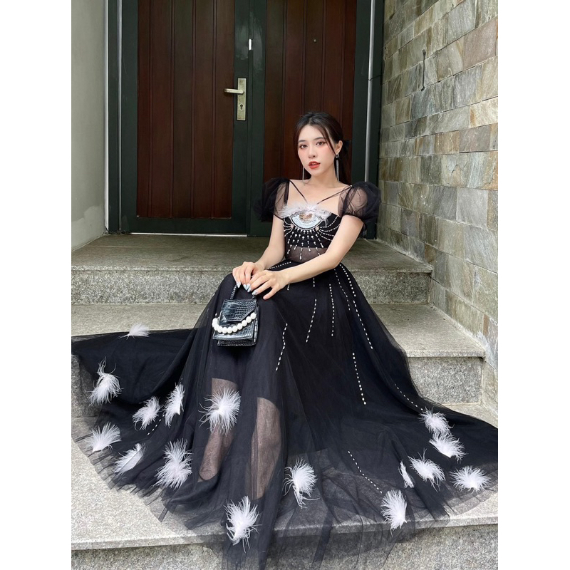 Váy thiết kế chou phan sz M thanh lý