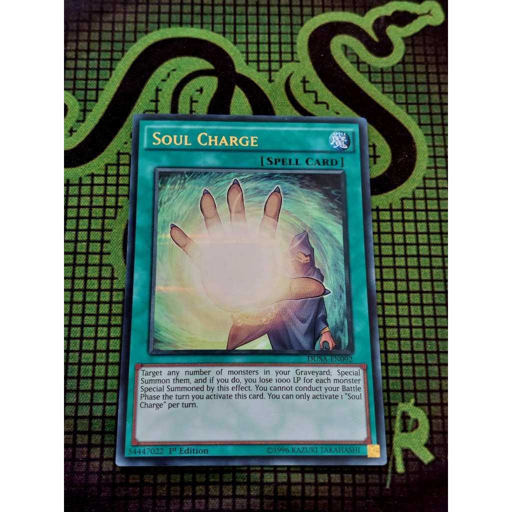 Thẻ Bài Yugioh Spell Soul Charge