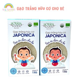 Gạo Trắng Hữu Cơ Japonica Hoa Sữa 1kg