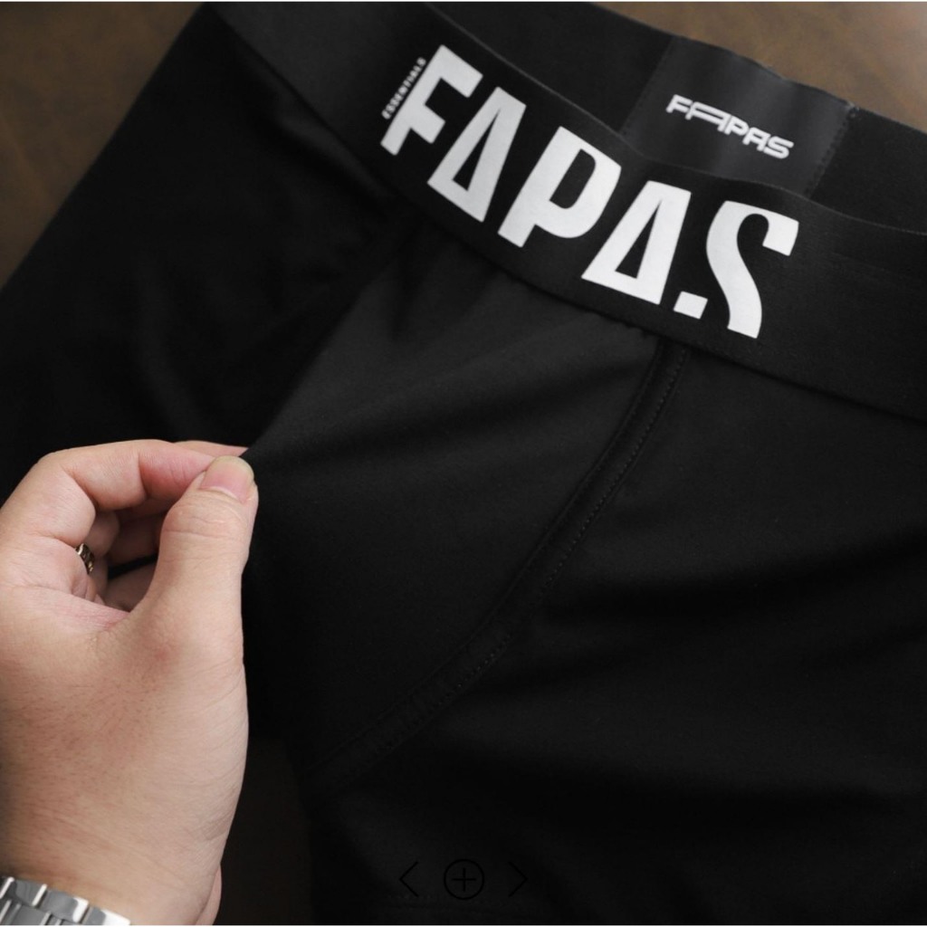 Quần lót nam big size FAPAS TRƠN 4XL cho người từ 83-97kg vòng bụng 90-105cm