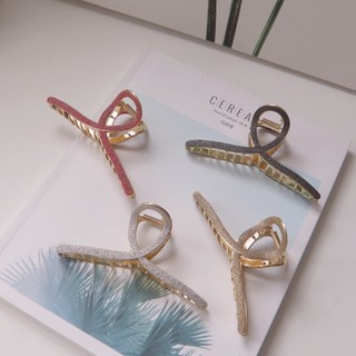 Kẹp tóc kim loại dáng dài lấp lánh nhiều màu Modleaf Bling shine pin Hàn Quốc