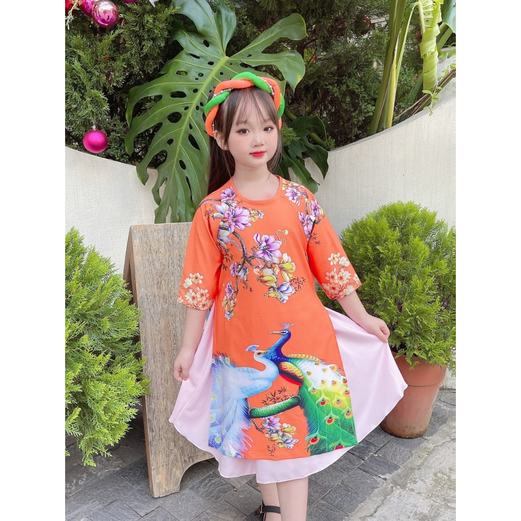 Sét bộ áo dài cách tân