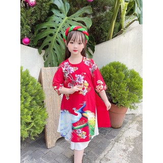 Sét bộ áo dài cách tân