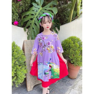 Sét bộ áo dài cách tân