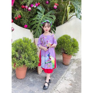 Sét bộ áo dài cách tân