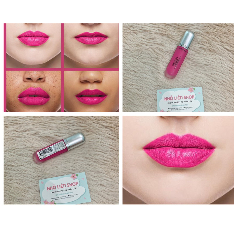 Son Revlon Ultra HD Matte Lipcolor chính hãng mỹ