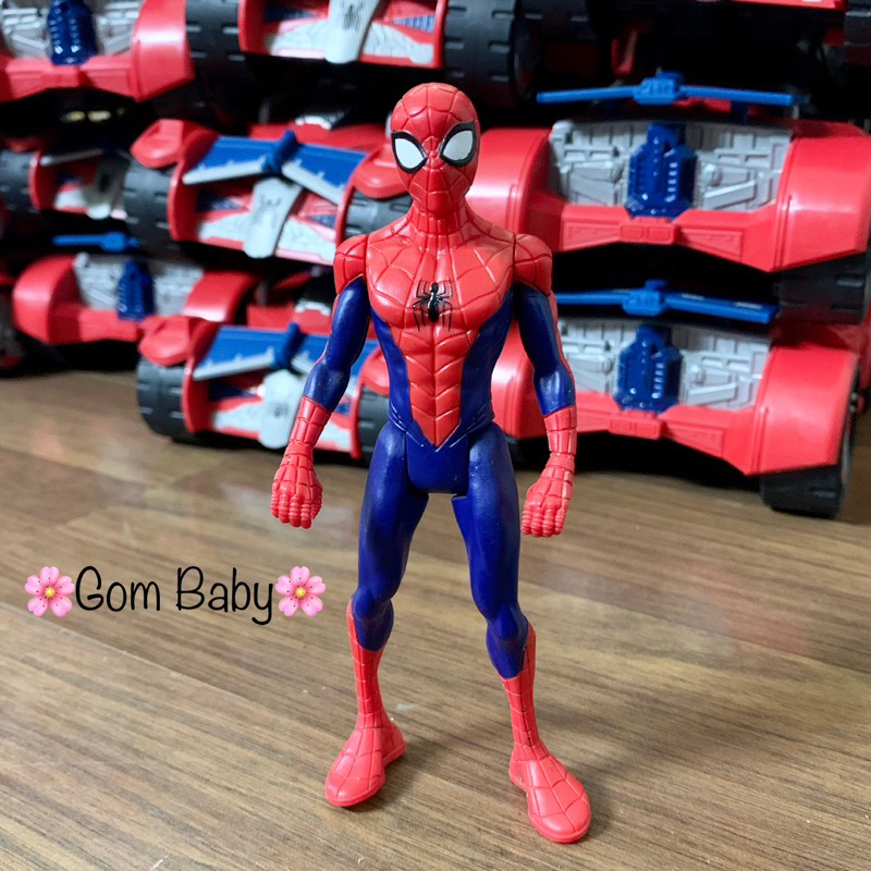 Mô Hình Siêu Nhân Người Nhện Spiderman cỡ lớn cao 14cm hàng Hasbro nobox