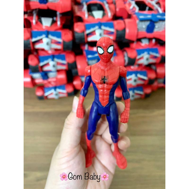 Mô Hình Siêu Nhân Người Nhện Spiderman cỡ lớn cao 14cm hàng Hasbro nobox