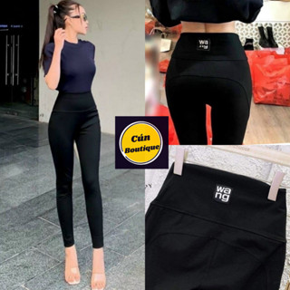 Quần legging nữ chất vải Umi dày dặn mềm co giãn nâng mông cạp cao bản to gen bụng
