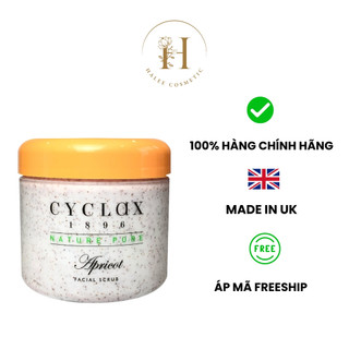 Tẩy tế bào chết cho da mặt chiết xuất mơ tươi - Apricot facial scrub CYCLAX 300ml