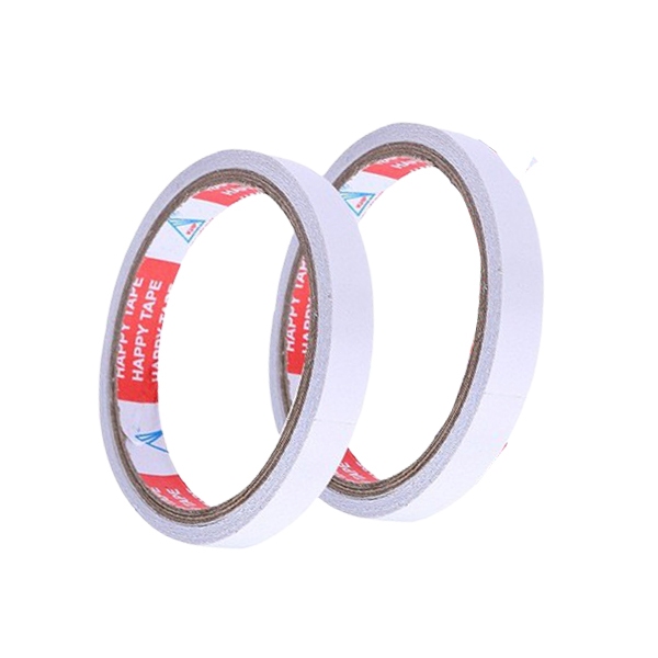 Băng keo 2 mặt trong mỏng King Tape bản 1cm 2,5cm 5cm