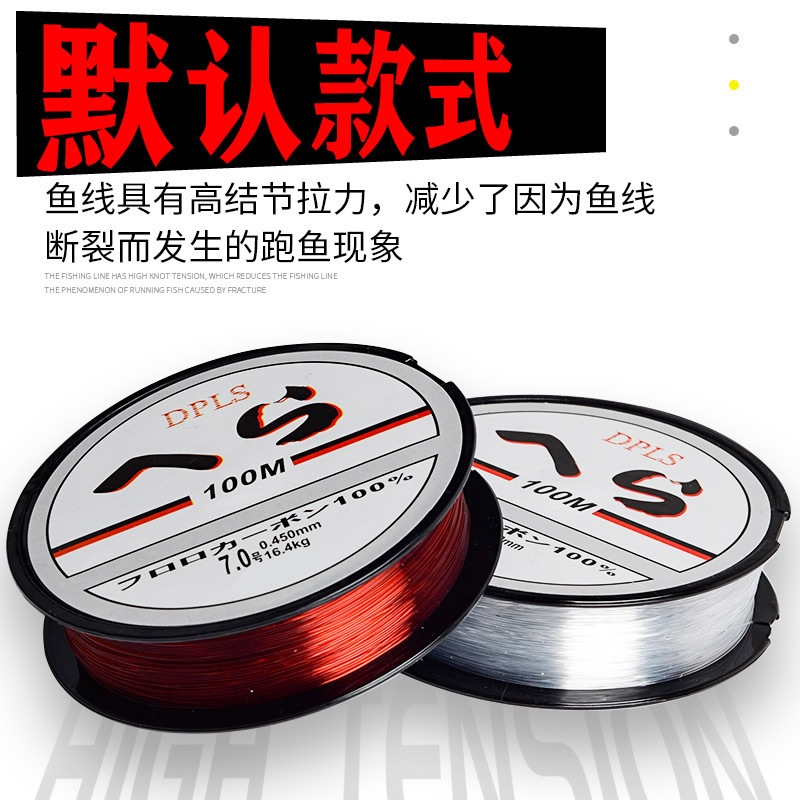 Cuộn Dây Câu Cá 100m Bằng Nylon Chất Lượng Cao