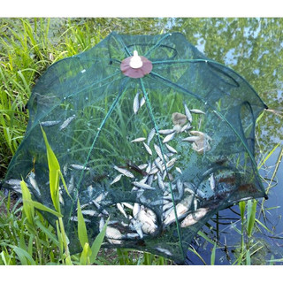 Lưới bắt cá tôm , bát quái 8 cửa lồng ô - bắt Trạch ,lươn ,của, tôm lưới 3lớp