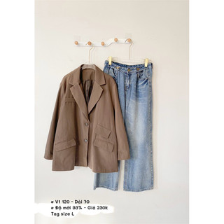 [2hand] Áo Khoác Blazer - Khoác Vest