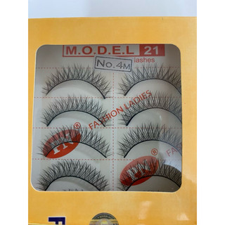 [không keo] Hộp 10 cặp Lông mi giả MODEL 21