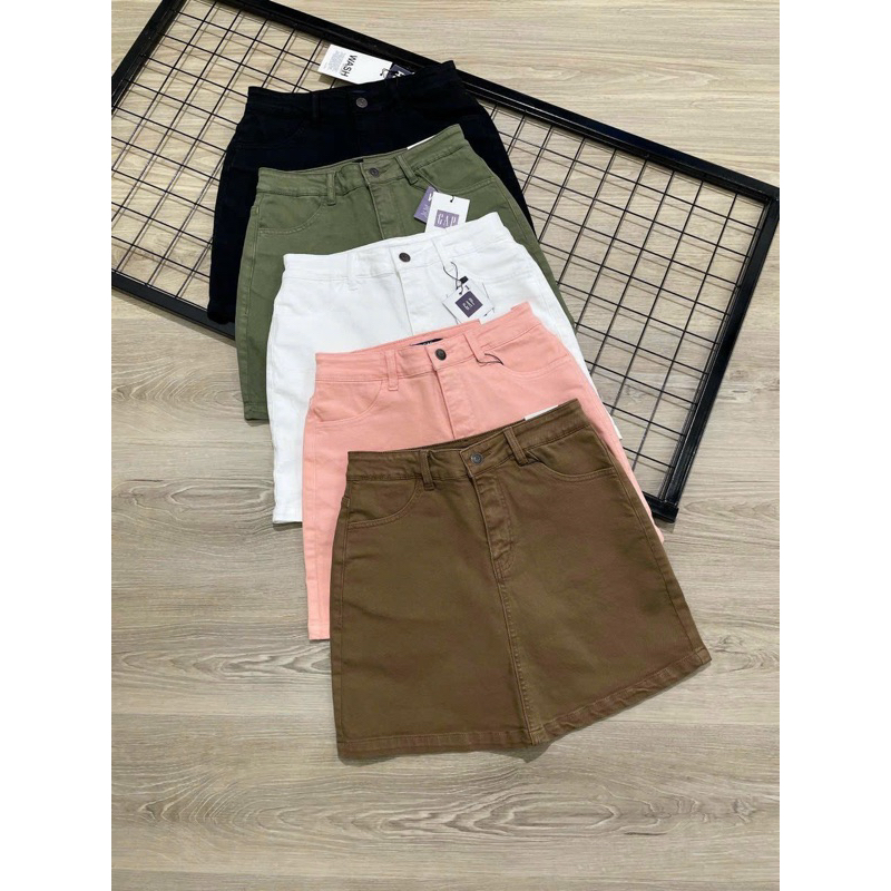 Váy quần co giãn jean xuất khẩu