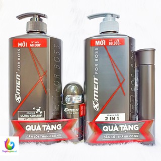 Dầu Gội/Tắm Gội 2Trong1 Xmen For Boss Intense 650g