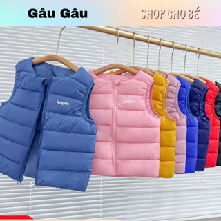  Áo phao Gile siêu nhẹ Gâu Gâu Shop cho bé trai và bé gái từ 7 đến 33Kg PGL-01 